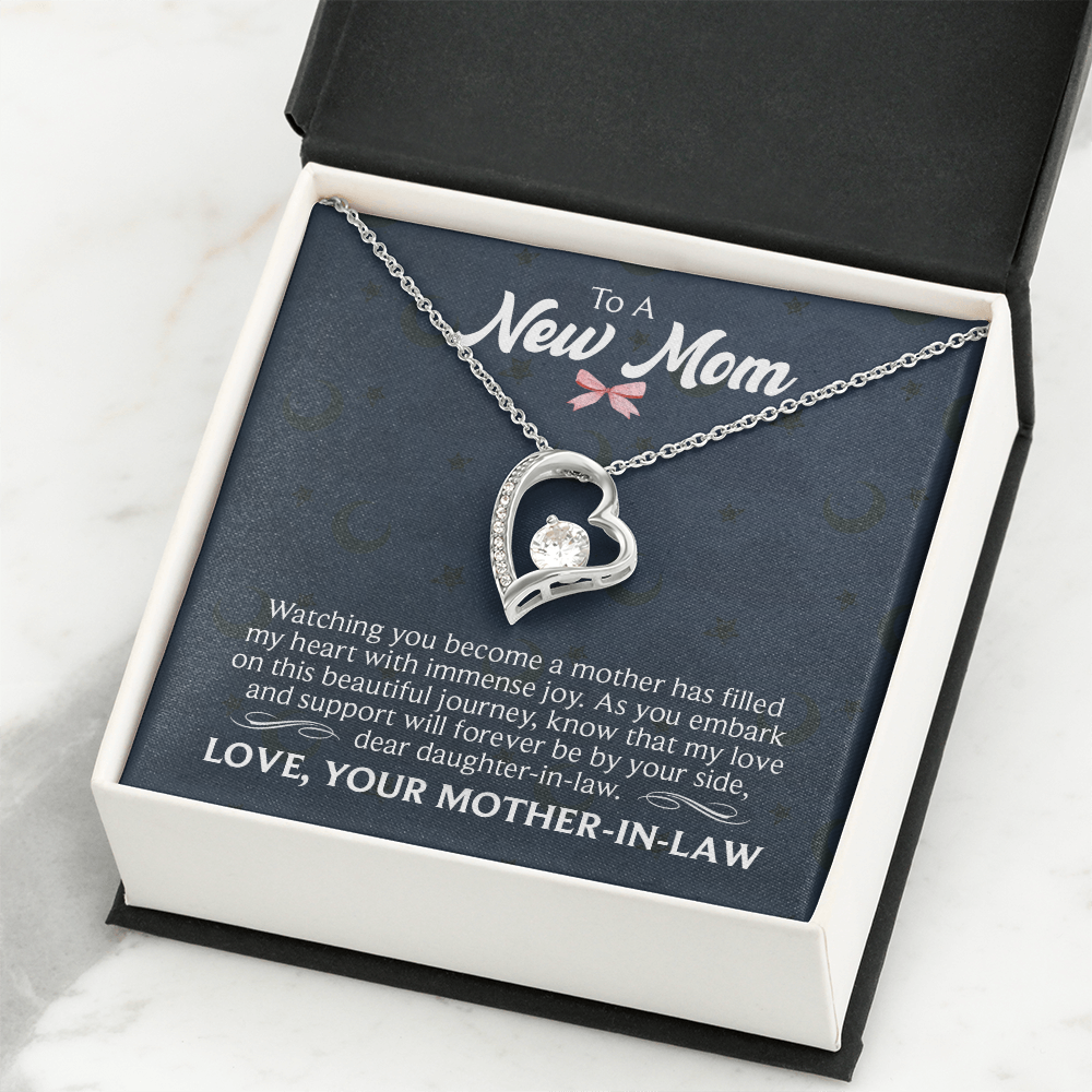 Forever Love Necklace: To A New Mom Love Your Mother-In-Law