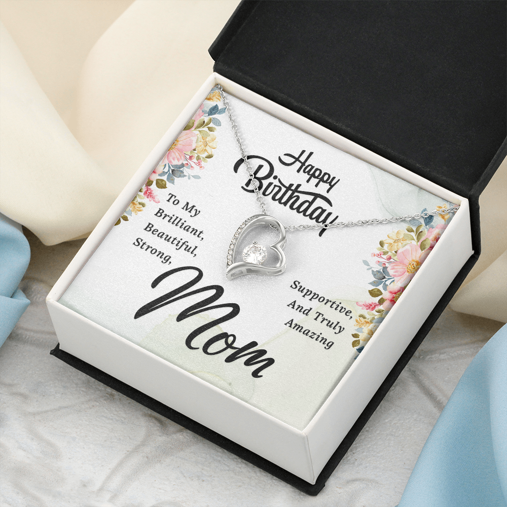 Forever Love Necklace: Happy Birthday Mom