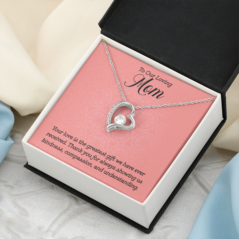 Forever Love Necklace:To Our Loving Mom
