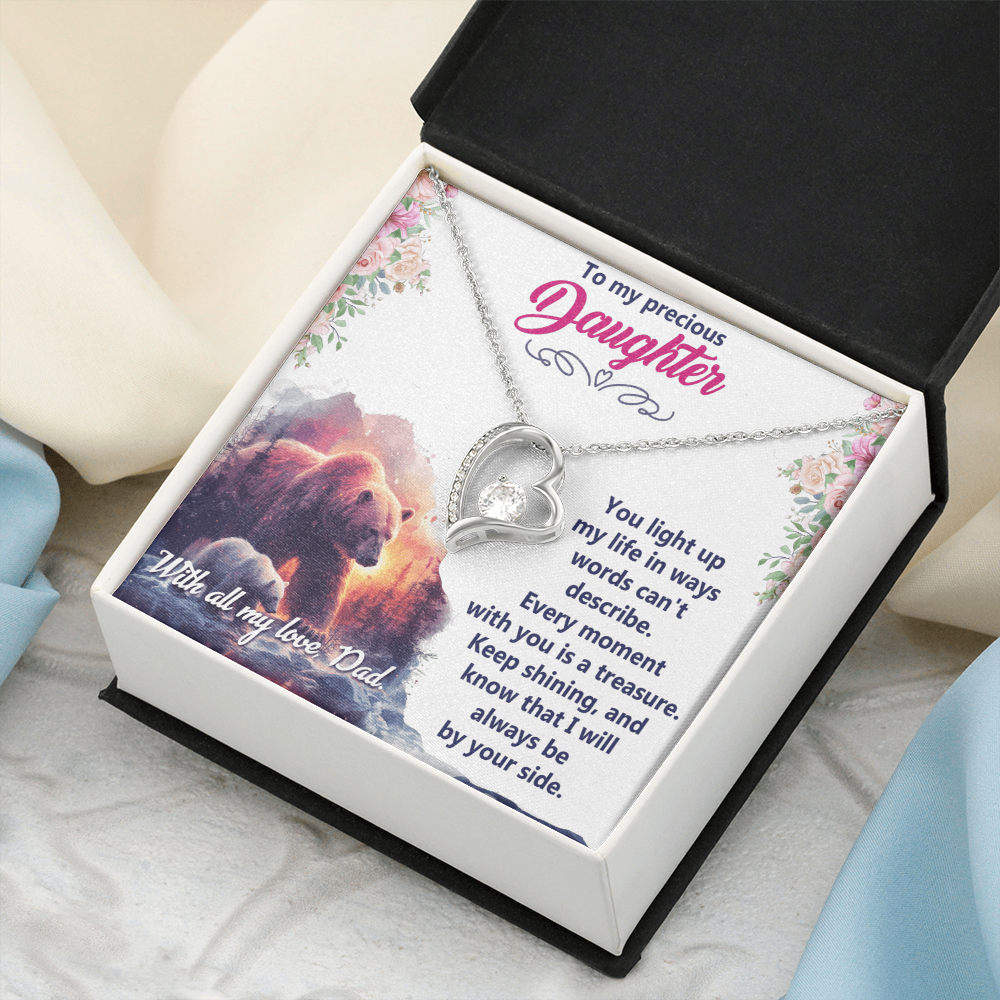 Forever Love Necklace: To My Precious Daughter