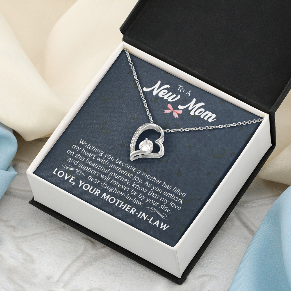 Forever Love Necklace: To A New Mom Love Your Mother-In-Law