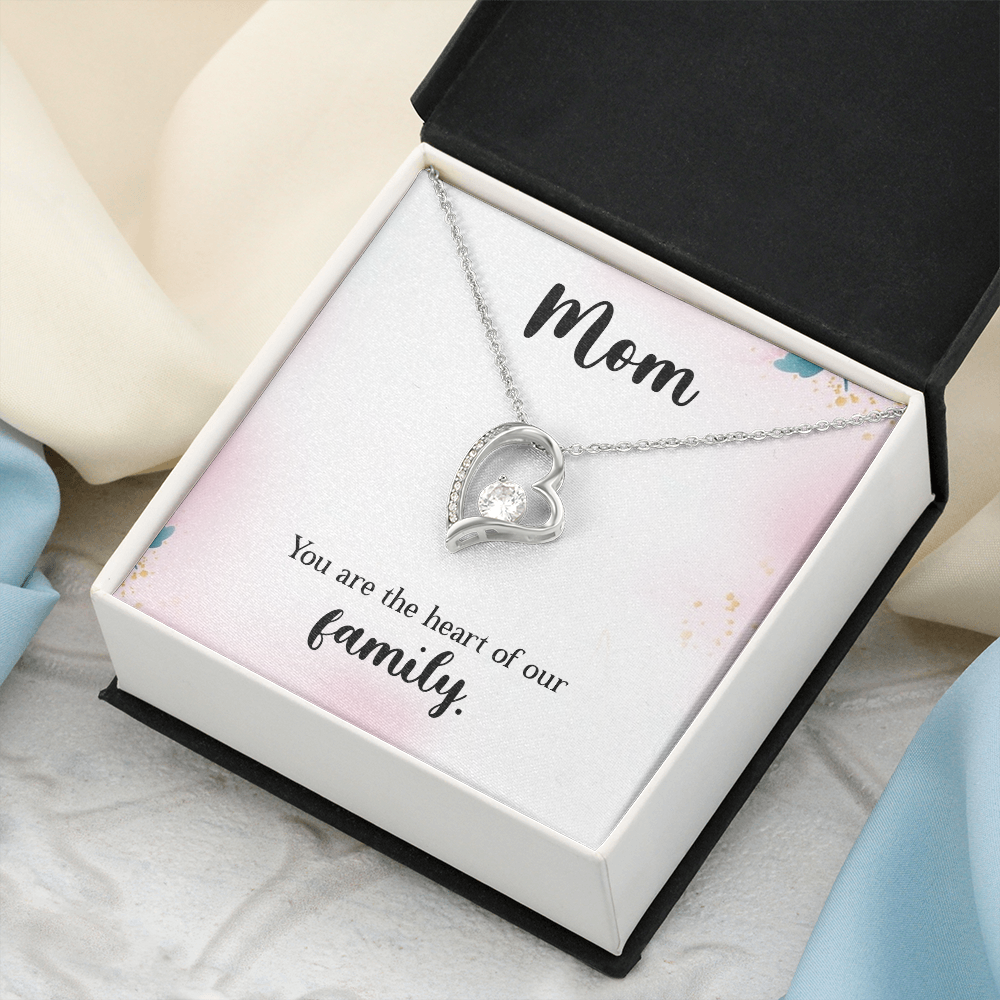 Forever Love Necklace: Mom You Are The Heart