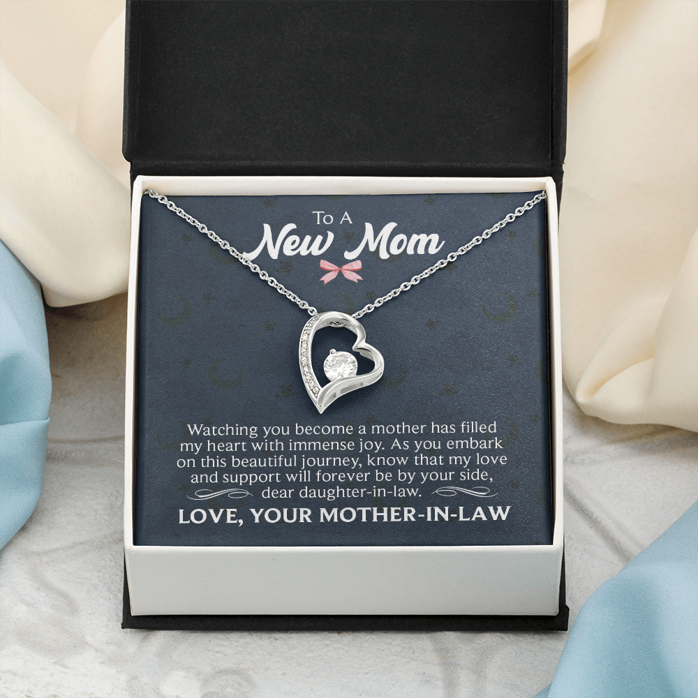 Forever Love Necklace: To A New Mom Love Your Mother-In-Law