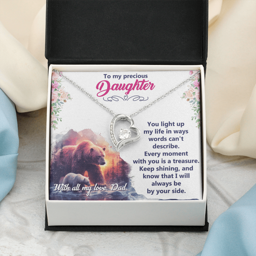 Forever Love Necklace: To My Precious Daughter