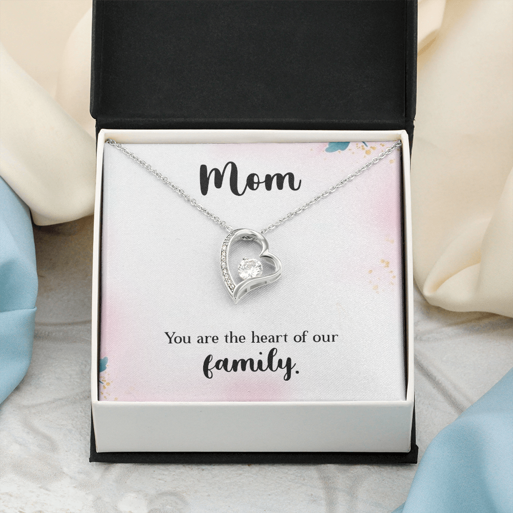 Forever Love Necklace: Mom You Are The Heart
