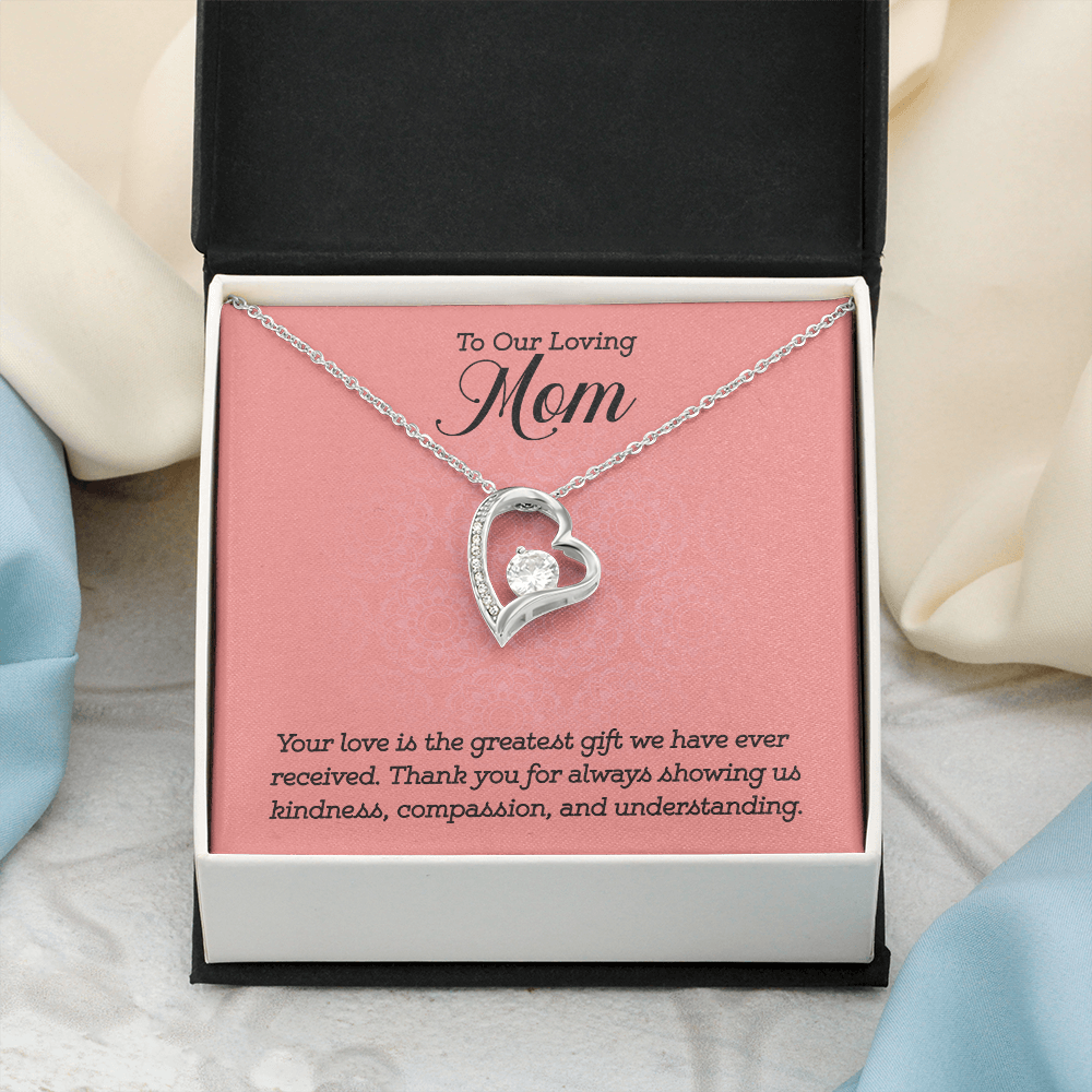 Forever Love Necklace:To Our Loving Mom