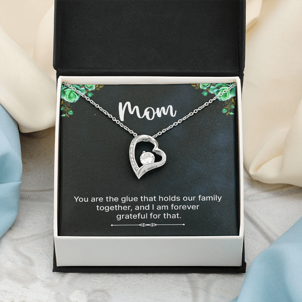 Forever Love Necklace: Mom You Are The Glue