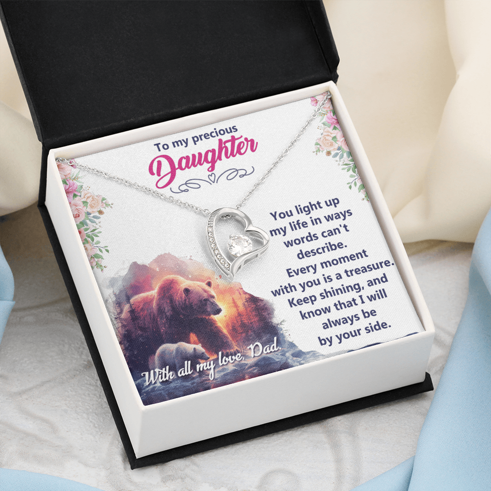 Forever Love Necklace: To My Precious Daughter