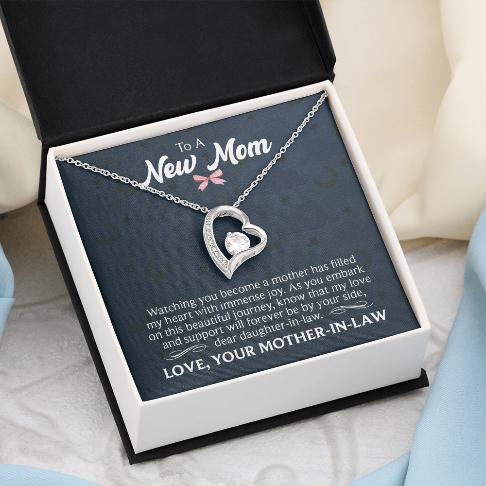 Forever Love Necklace: To A New Mom Love Your Mother-In-Law