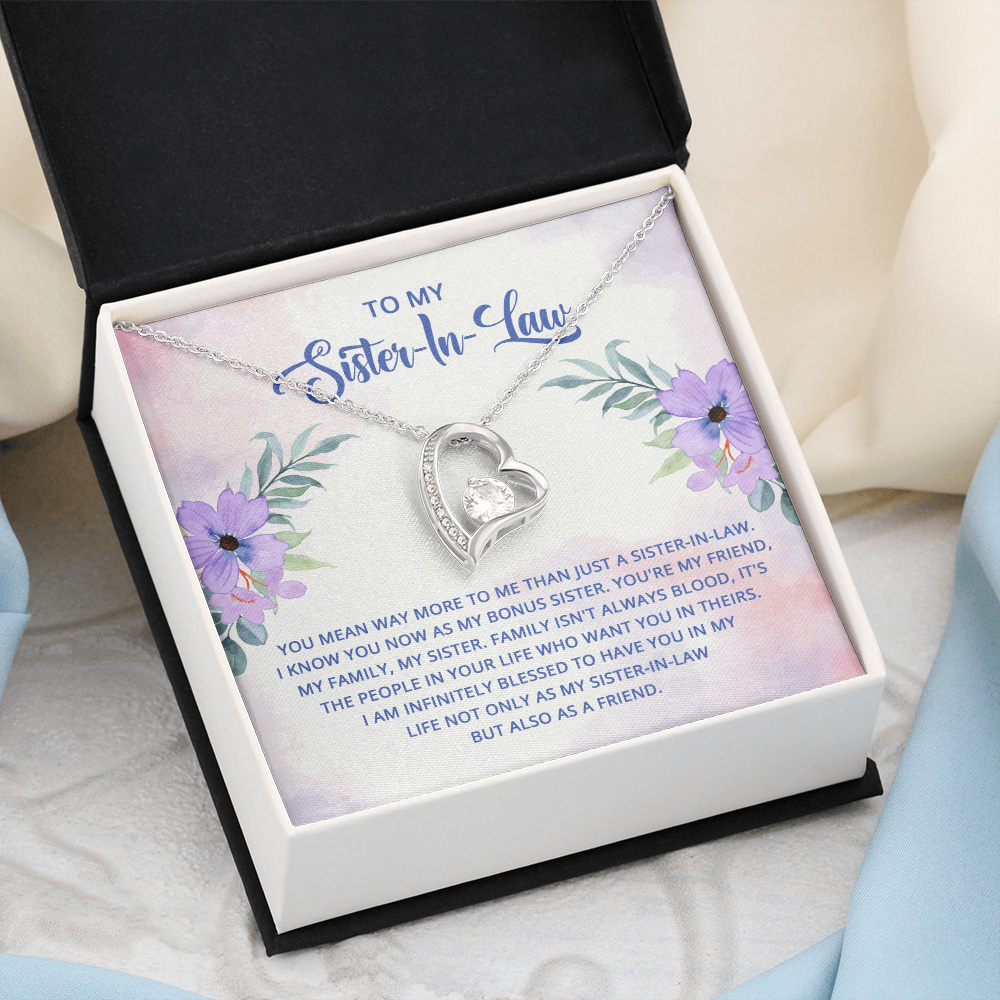 Forever Love Necklace:To My Sister In Law