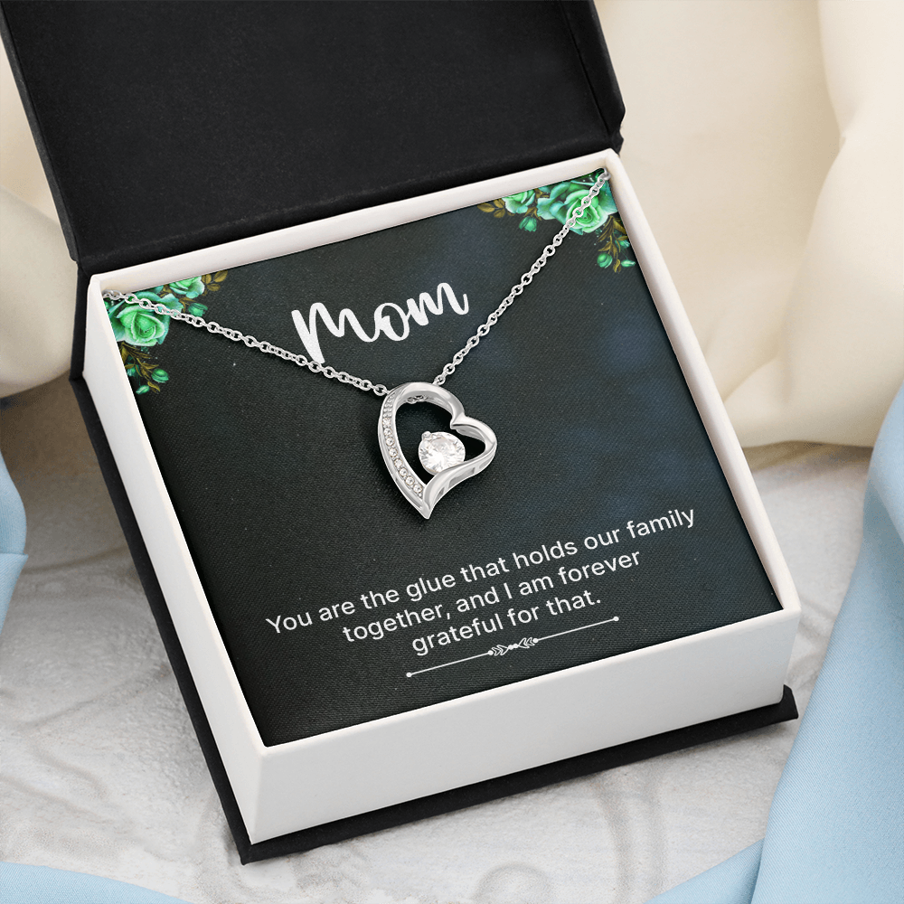 Forever Love Necklace: Mom You Are The Glue