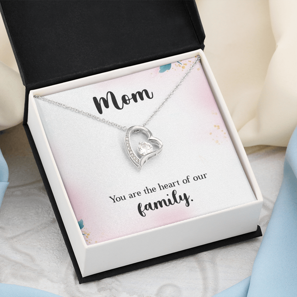 Forever Love Necklace: Mom You Are The Heart