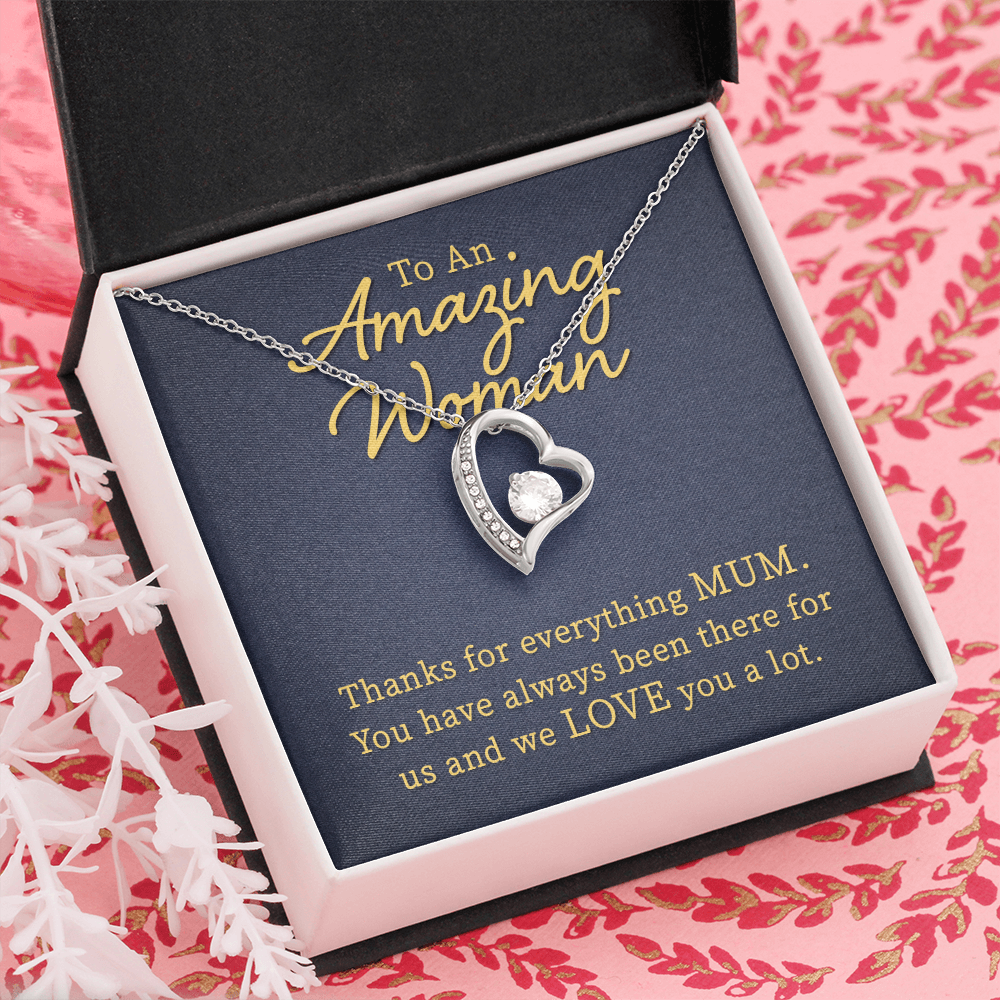 Forever Love Necklace: To An Amazing Woman