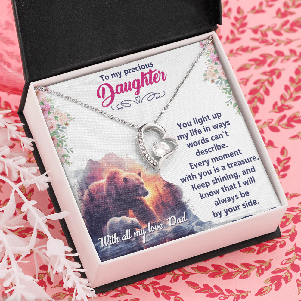Forever Love Necklace: To My Precious Daughter