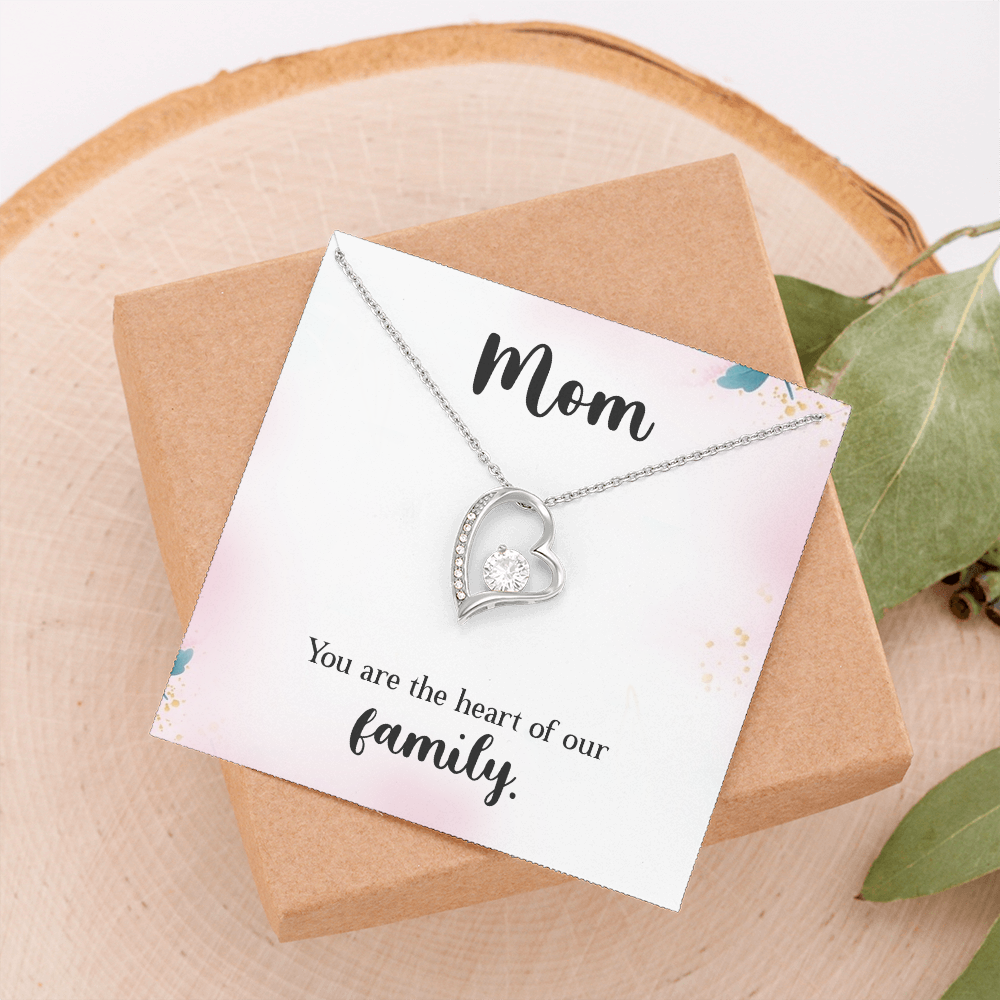 Forever Love Necklace: Mom You Are The Heart