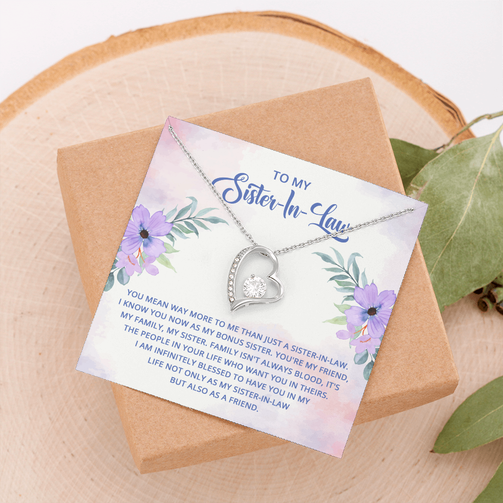 Forever Love Necklace:To My Sister In Law