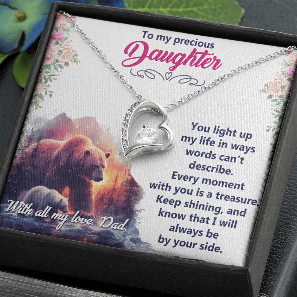 Forever Love Necklace: To My Precious Daughter