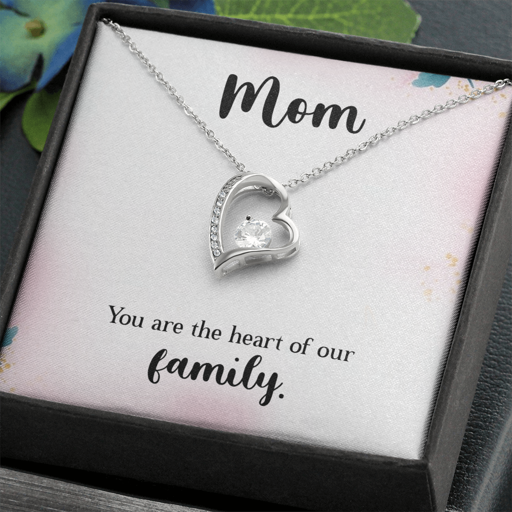 Forever Love Necklace: Mom You Are The Heart