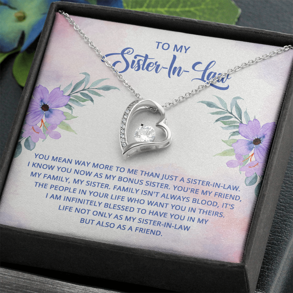 Forever Love Necklace:To My Sister In Law