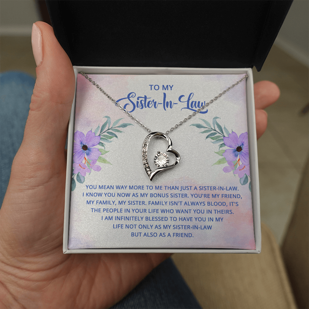Forever Love Necklace:To My Sister In Law