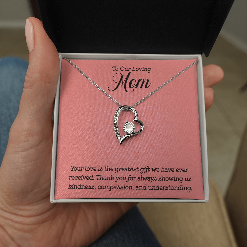Forever Love Necklace:To Our Loving Mom