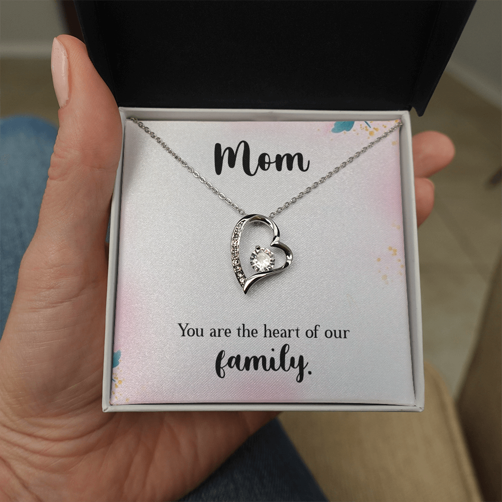 Forever Love Necklace: Mom You Are The Heart