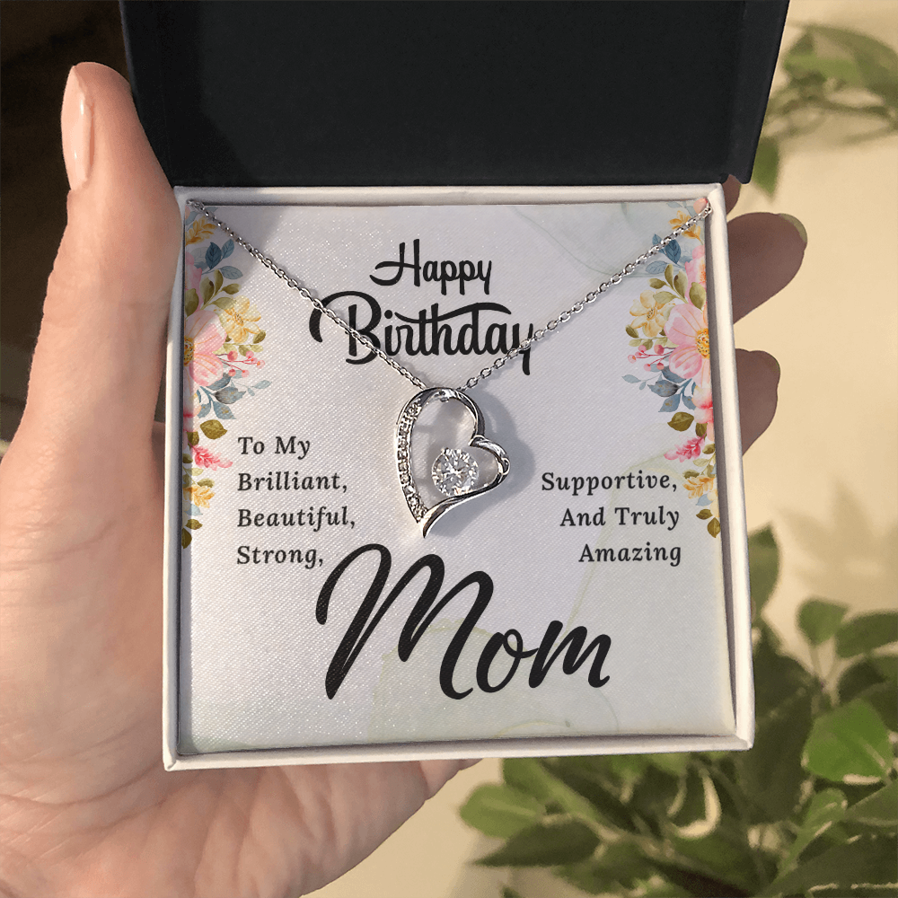 Forever Love Necklace: Happy Birthday Mom