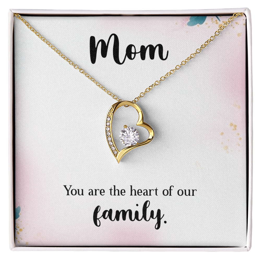 Forever Love Necklace: Mom You Are The Heart