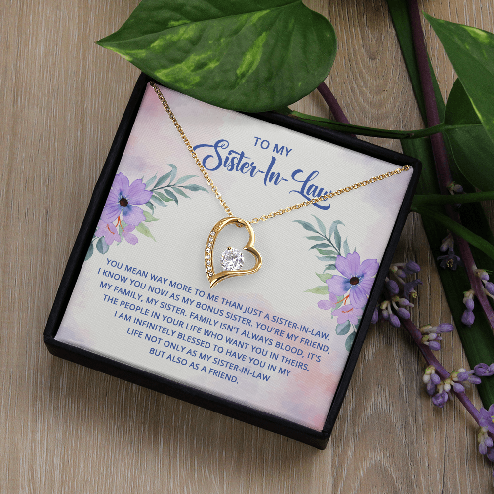Forever Love Necklace:To My Sister In Law