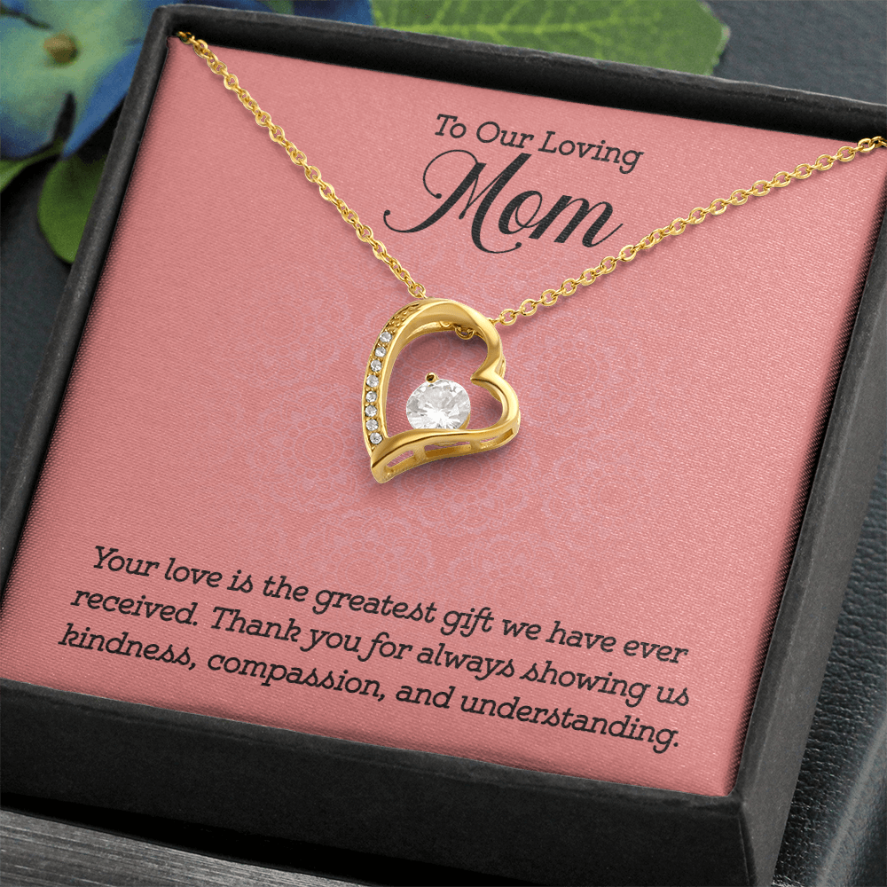 Forever Love Necklace:To Our Loving Mom
