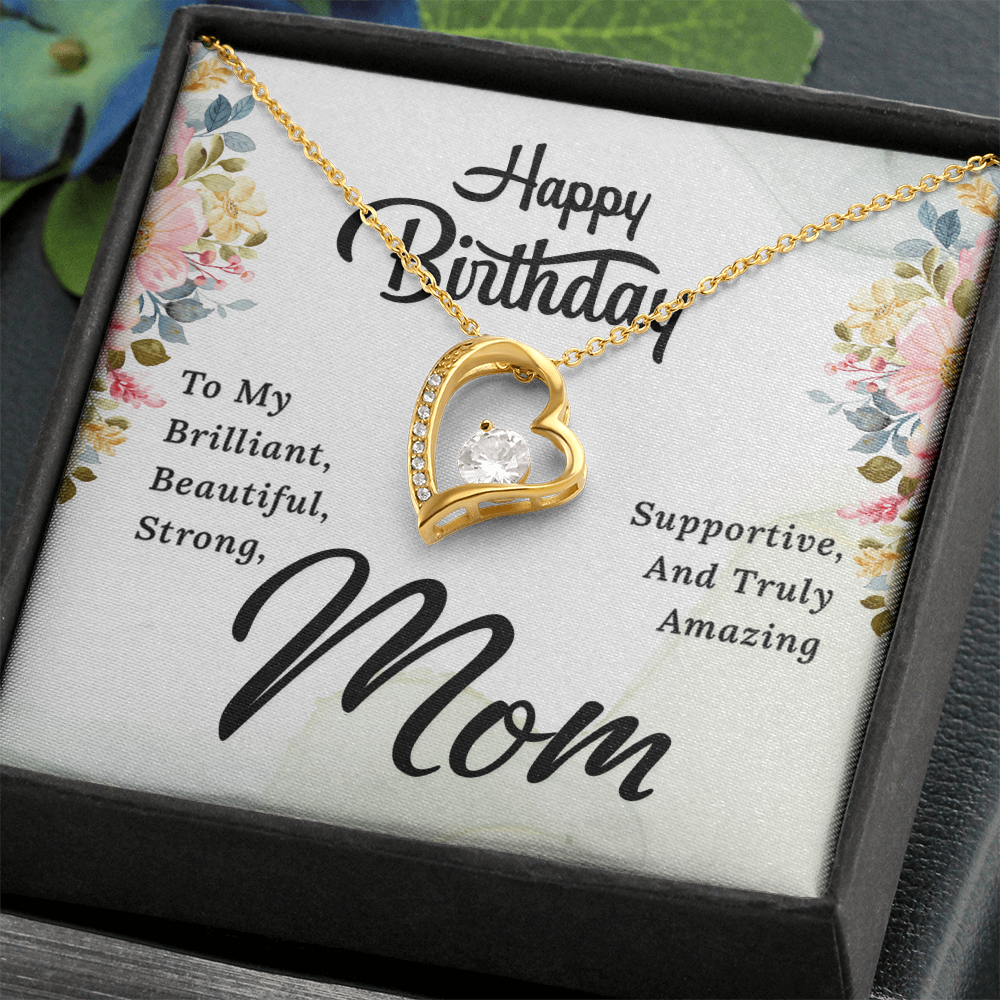 Forever Love Necklace: Happy Birthday Mom