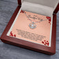Crown Pendant Necklace: To My Beautiful Wife