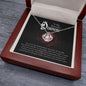 Crown Pendant Necklace:To My Beautiful Queen