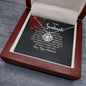 Crown Pendant Necklace: To My Soulmate Love Your Husband