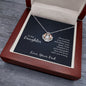 Crown Pendant Necklace:To My Daughter Love Your Dad
