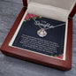 Crown Pendant Necklace: To My Daughter A Special Bond