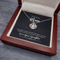 Crown Pendant Necklace: To My Bonus Mom