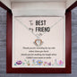 Crown Pendant Necklace: To My Best Friend