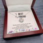 Crown Pendant Necklace: To My Best Friend