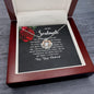Crown Pendant Necklace: To My Soulmate Love Your Husband