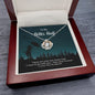 Crown Pendant Necklace: To My Better Half
