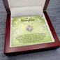 Crown Pendant Necklace: To My Daughter You Will Always Be My Little Girl