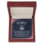 Crown Pendant Necklace: To My Daughter A Special Bond