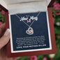 Baby Feet Heart Necklace: To A New Mom