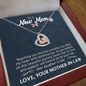 Baby Feet Heart Necklace: To A New Mom