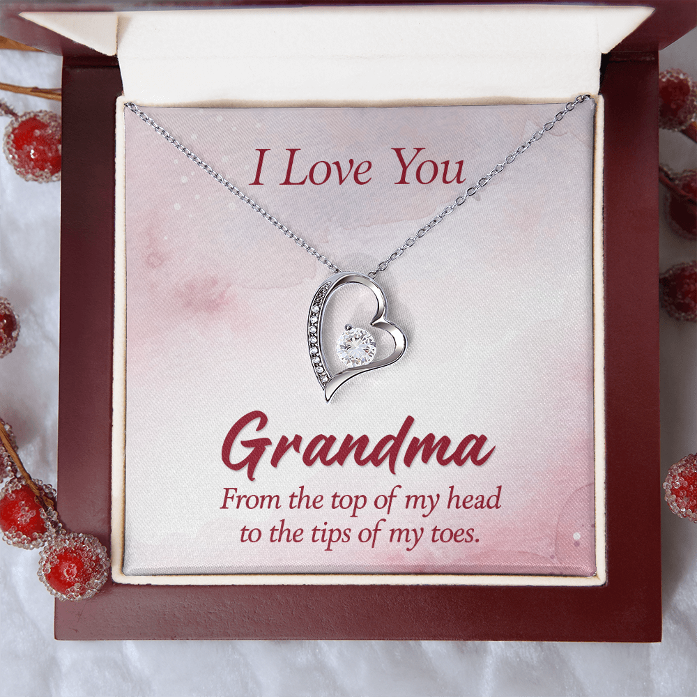 Forever Love Necklace : I Love You Grandma