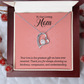Forever Love Necklace:To Our Loving Mom