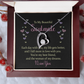 Forever Love Necklace: To My Beautiful Soulmate I Love You
