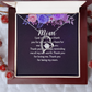 Forever Love Necklace: Mom I Just Want To Say Thank You