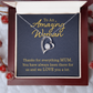 Forever Love Necklace: To An Amazing Woman